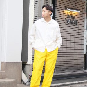 春から秋まで頼れる一枚。N.O.UNの新型ワークシャツジャケット
