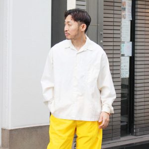 春から秋まで頼れる一枚。N.O.UNの新型ワークシャツジャケット