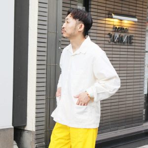 春から秋まで頼れる一枚。N.O.UNの新型ワークシャツジャケット