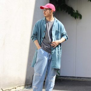 FADED FRENCH WORK COAT