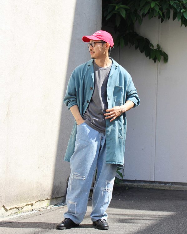 FADED FRENCH WORK COAT