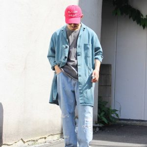FADED FRENCH WORK COAT