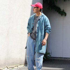 FADED FRENCH WORK COAT