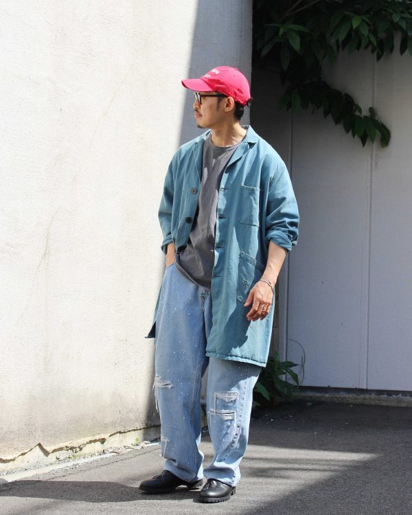 FADED FRENCH WORK COAT