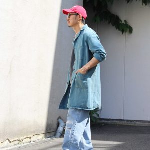 FADED FRENCH WORK COAT