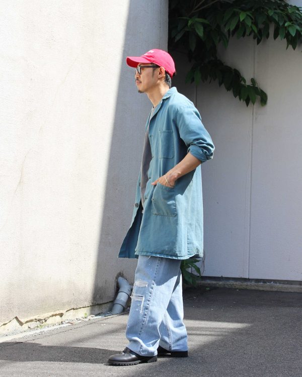 FADED FRENCH WORK COAT