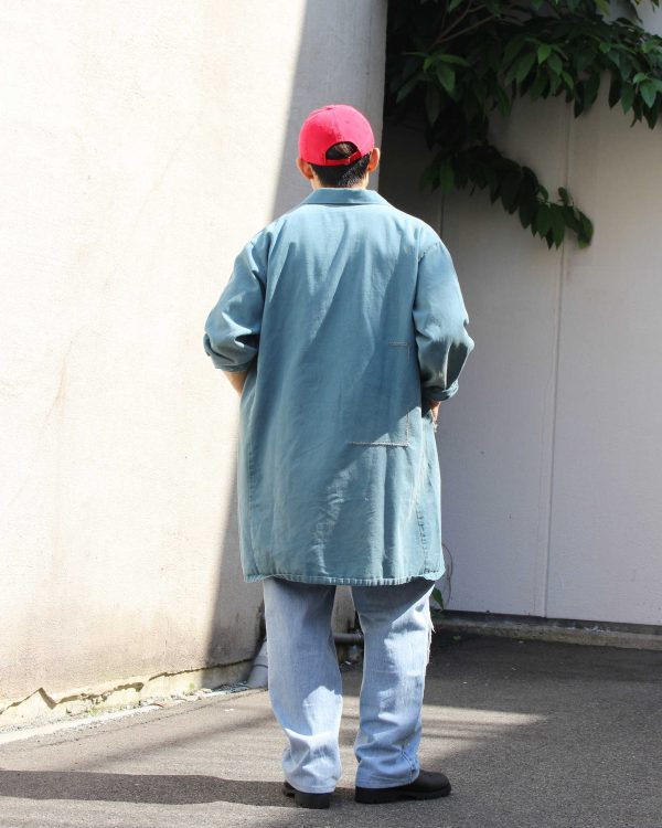 FADED FRENCH WORK COAT
