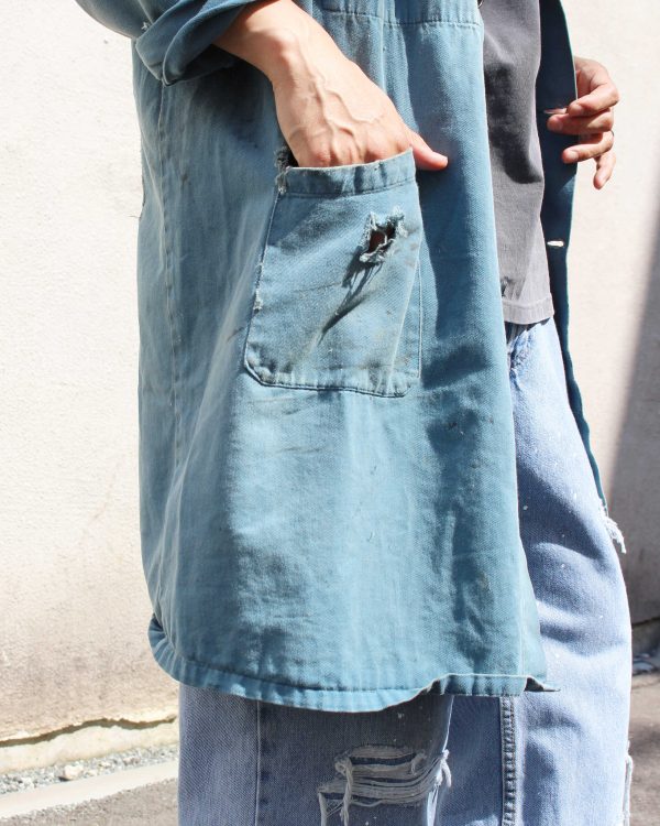 FADED FRENCH WORK COAT