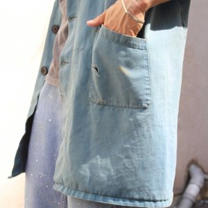 FADED FRENCH WORK COAT