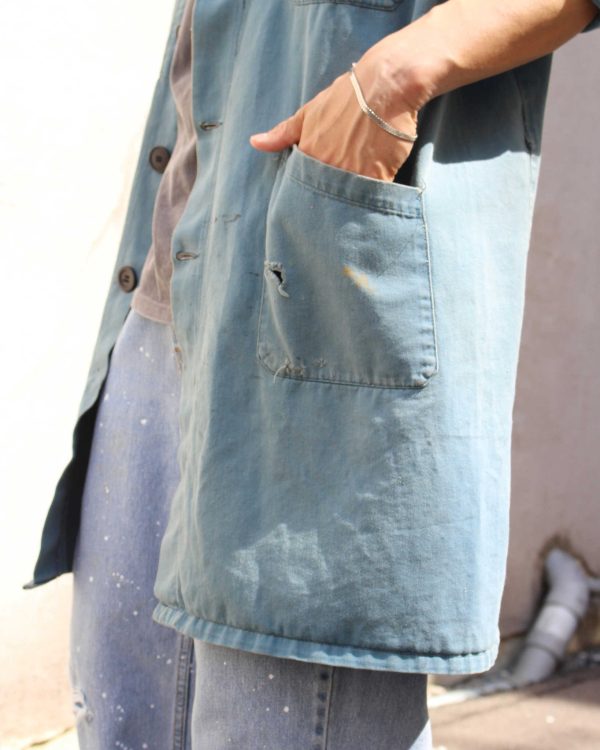FADED FRENCH WORK COAT