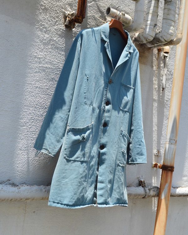 FADED FRENCH WORK COAT